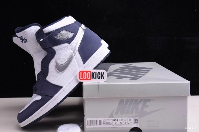 Cheap TBK Jordan Midnight DC1788-100 Retro Navy AIR 1 High (2020) 0803